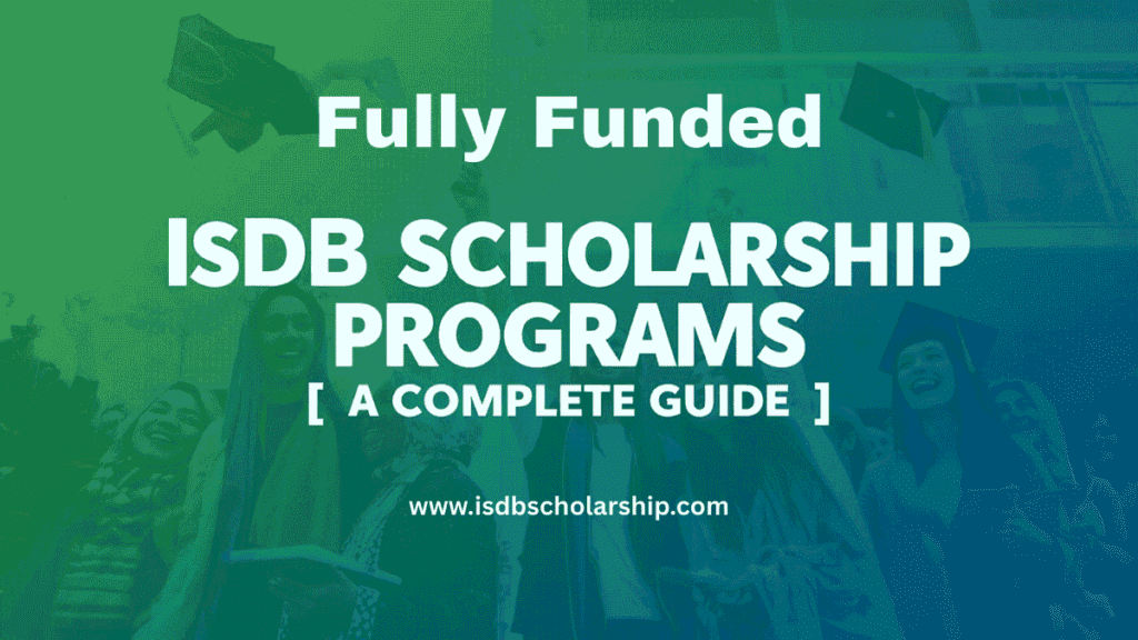 IsDB Scholarship Programs