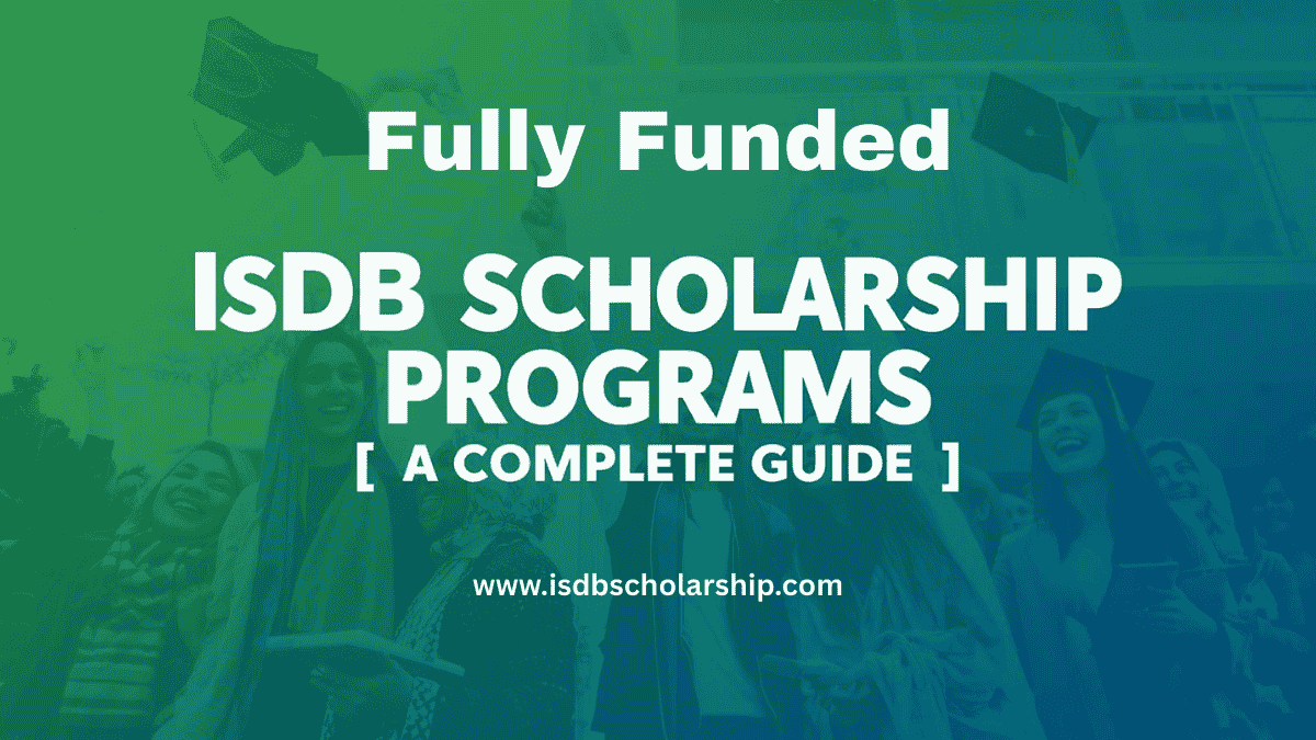 IsDB Scholarship Programs